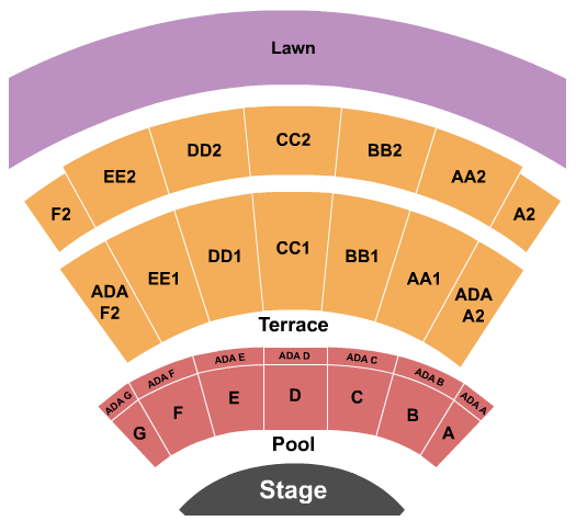 Waikiki Shell Kehlani Seating Chart